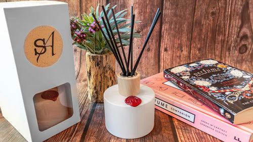 Black Orchid Glass Reed Diffuser